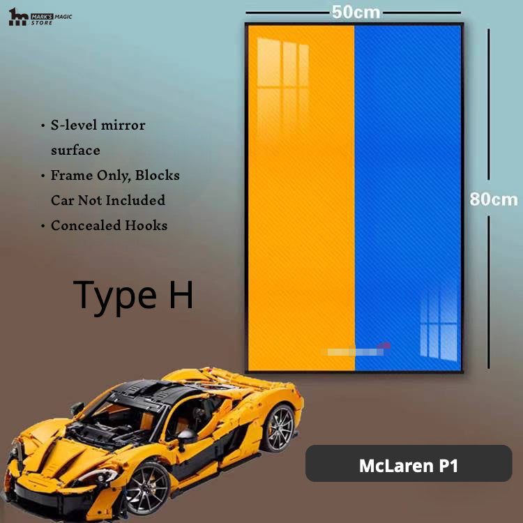 LEGO® McLaren P1 Wall Display Frame