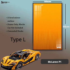 LEGO® McLaren P1 Wall Display Frame