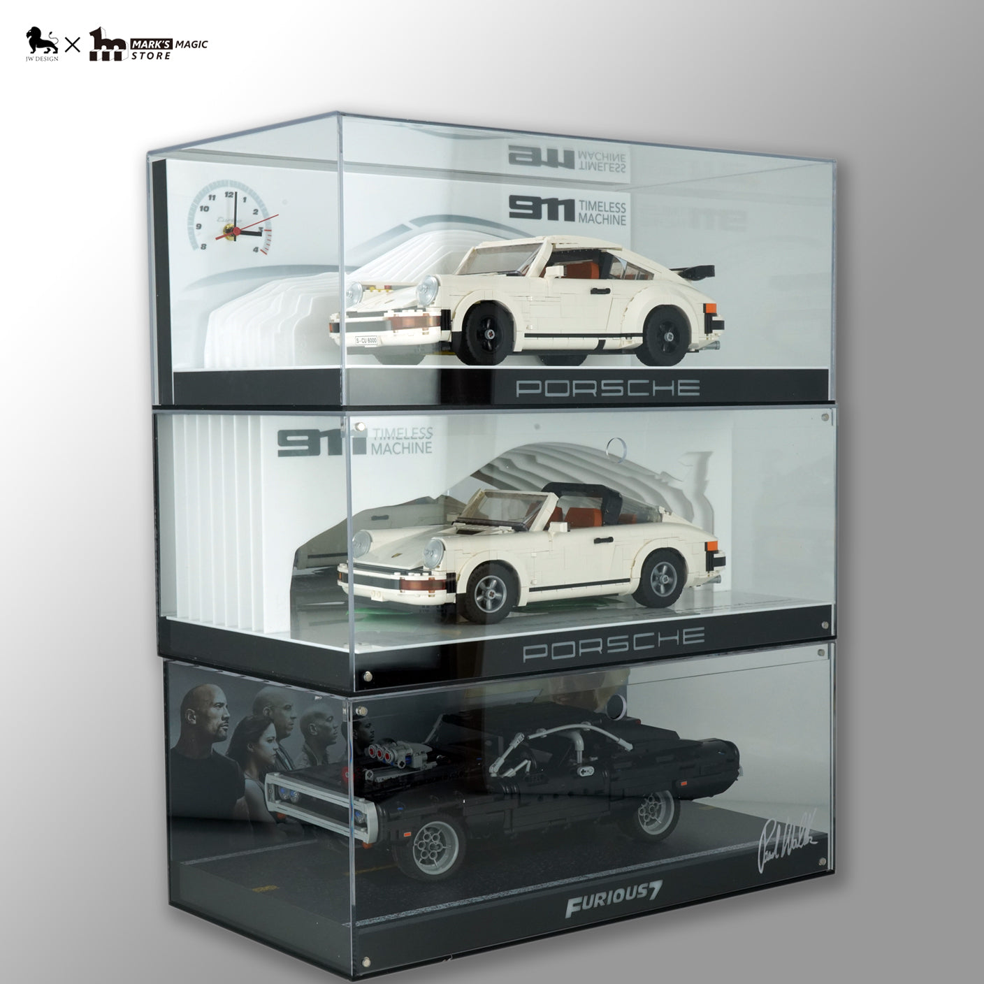 【Premium】LEGO® 10295 Porsche 911 Acrylic Display Case