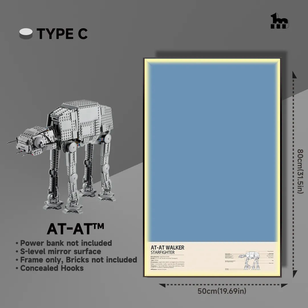 Wall Display Frame for LEGO® Star Wars™
