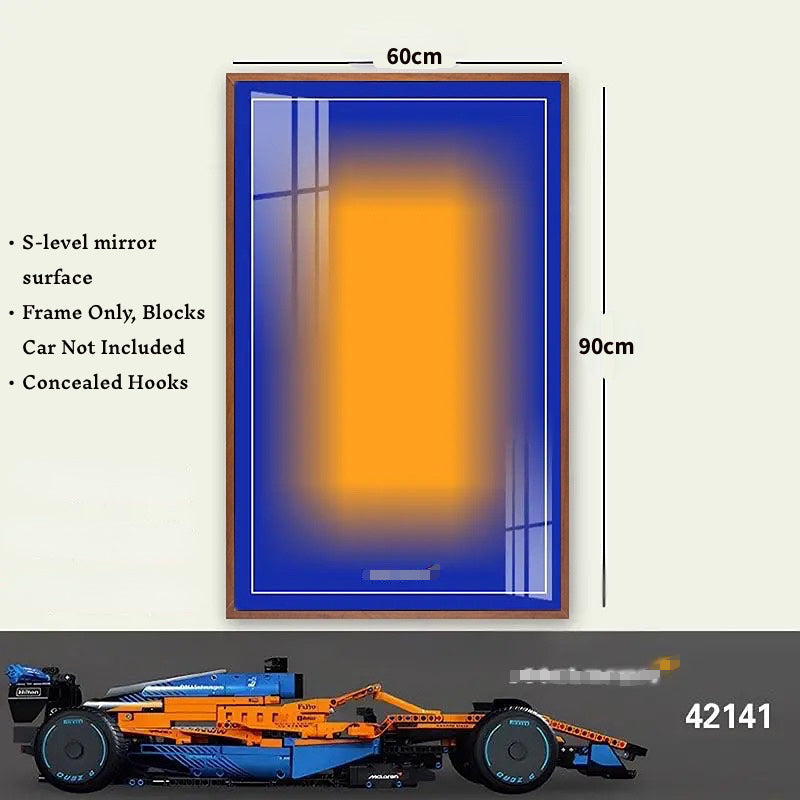 LEGO® Technic™ Supercar Handcrafted Black Walnut Display Frame