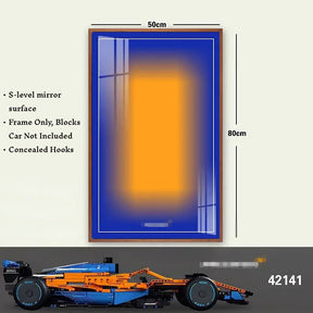 LEGO® Technic™ Supercar Handcrafted Black Walnut Display Frame