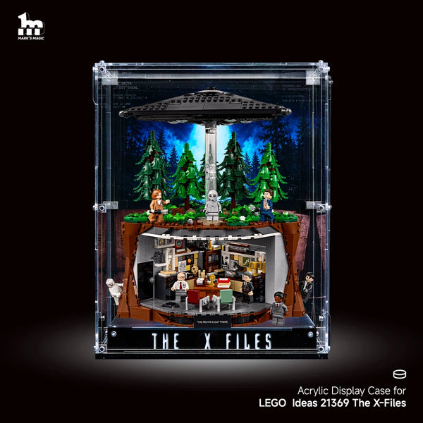 Acrylic Display case For LEGO® Ideas 21369 The X-Files