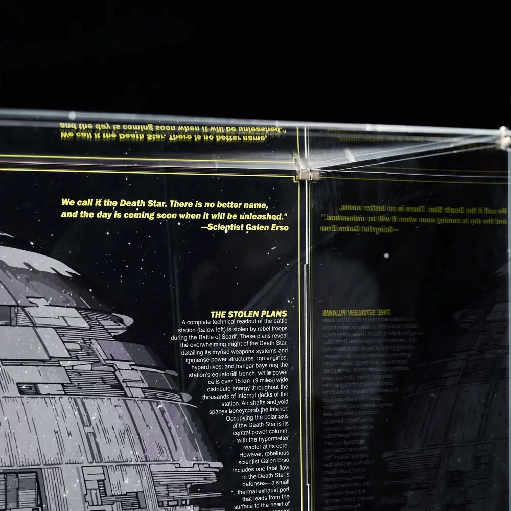 【Premium】Vitrine für LEGO Star Wars™ 75419 Todesstern™