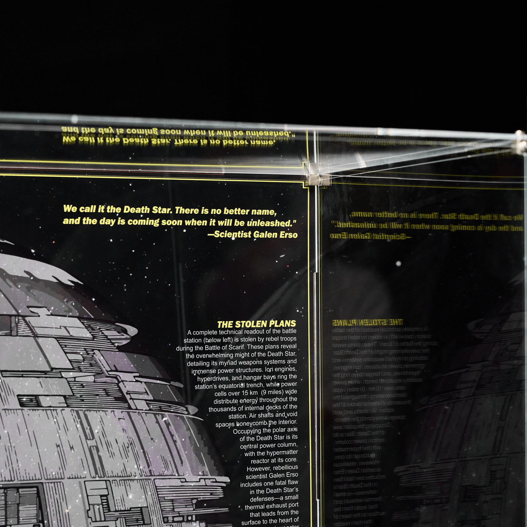【Premium】 Display Case For LEGO Star Wars™ 75419 Death Star™