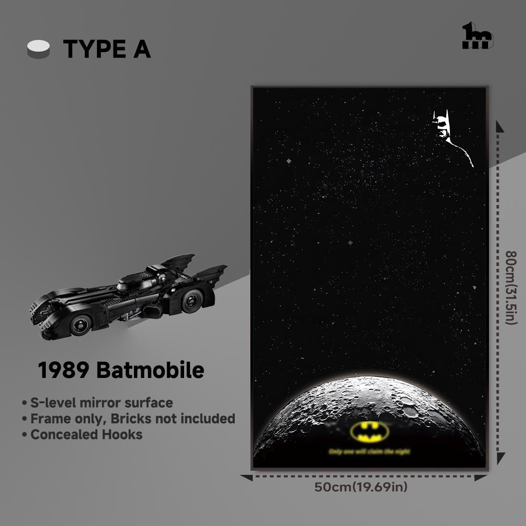 batman picture frame for Lego Batman 1989 Batmobile