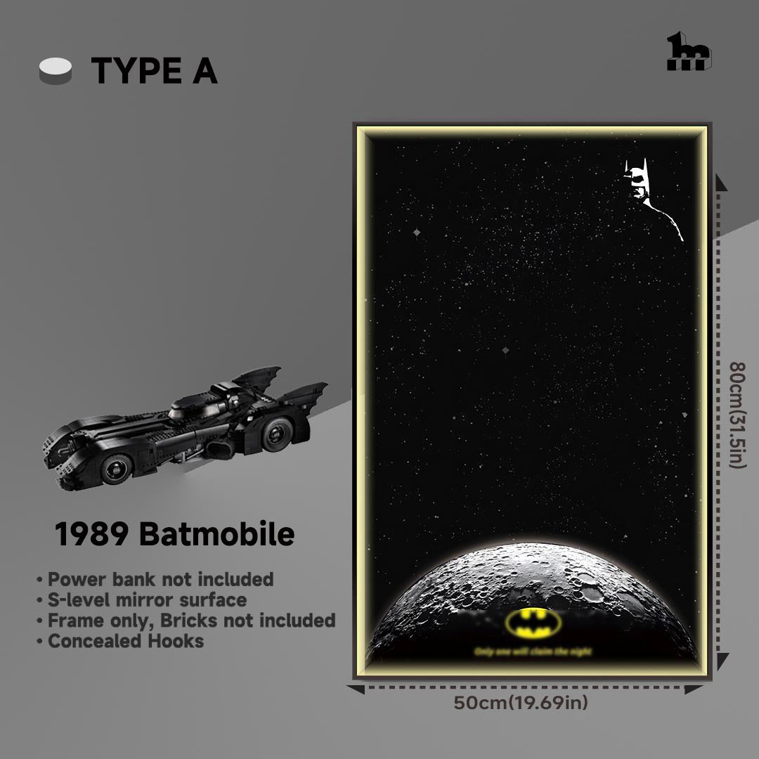 batman picture frame for Lego Batman 1989 Batmobile