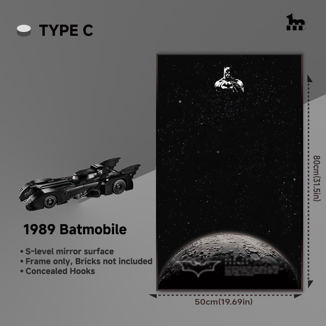 batman picture frame for Lego Batman 1989 Batmobile