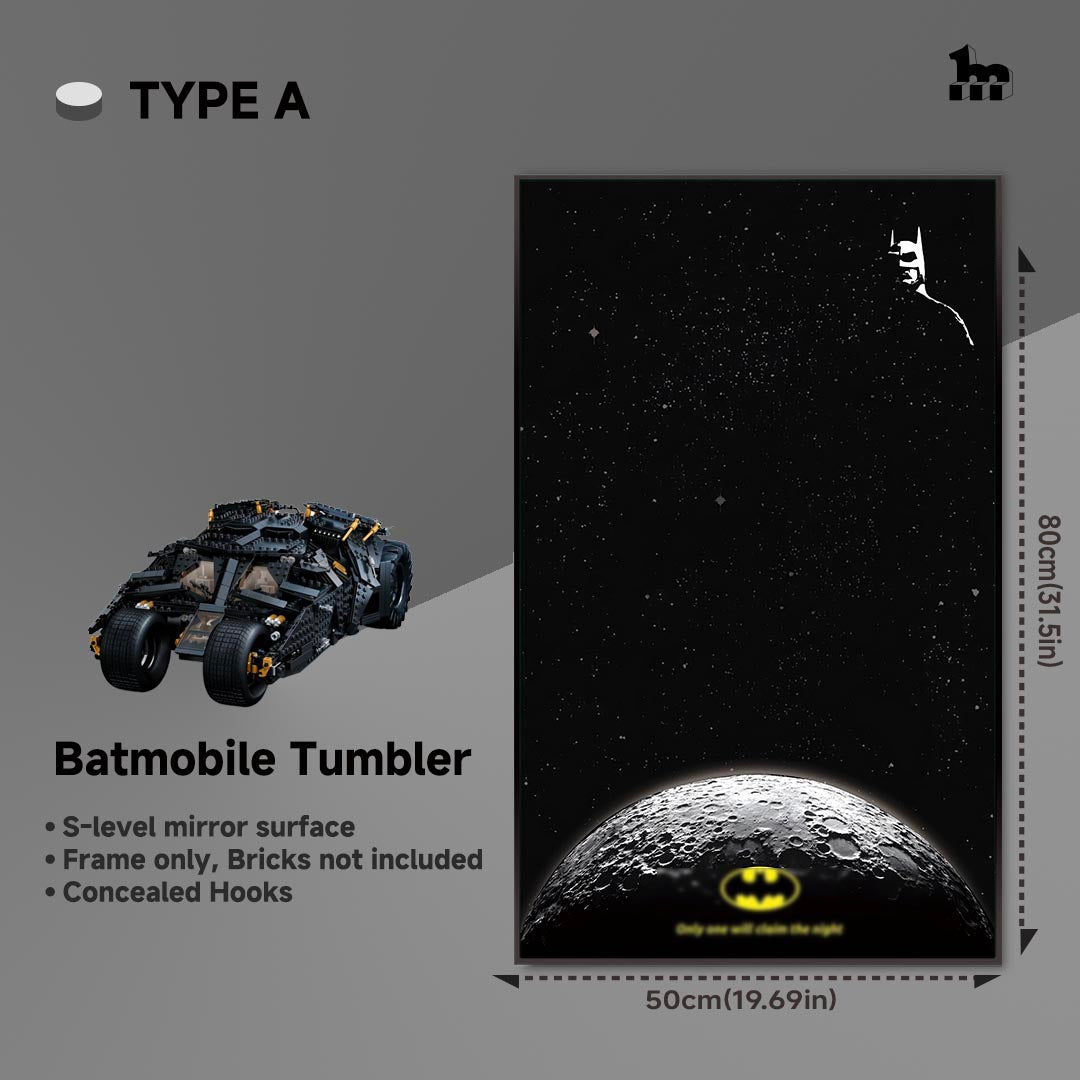 batman picture frame from Lego Batman Batmobile Tumbler
