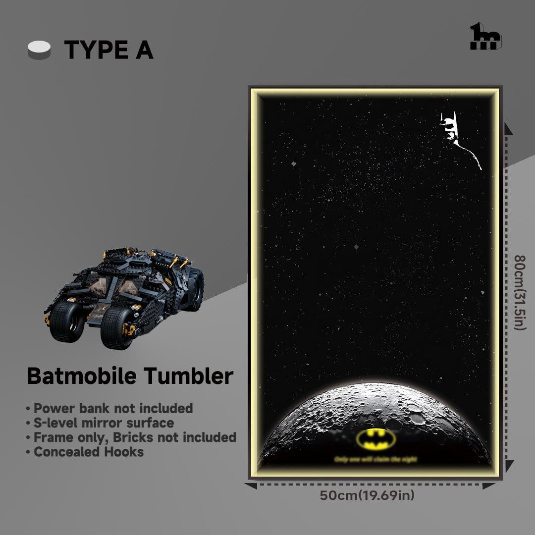 batman picture frame from Lego Batman Batmobile Tumbler