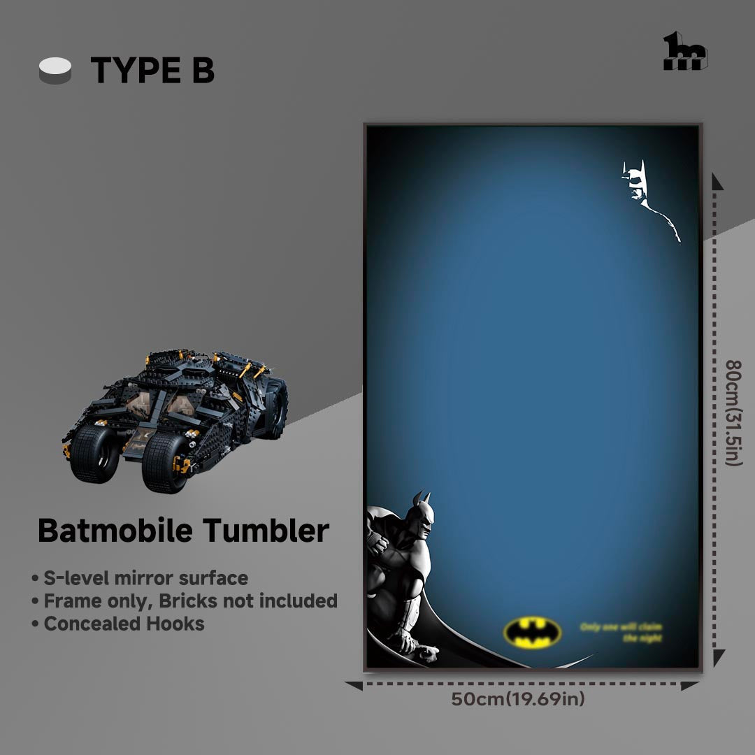batman picture frame from Lego Batman Batmobile Tumbler