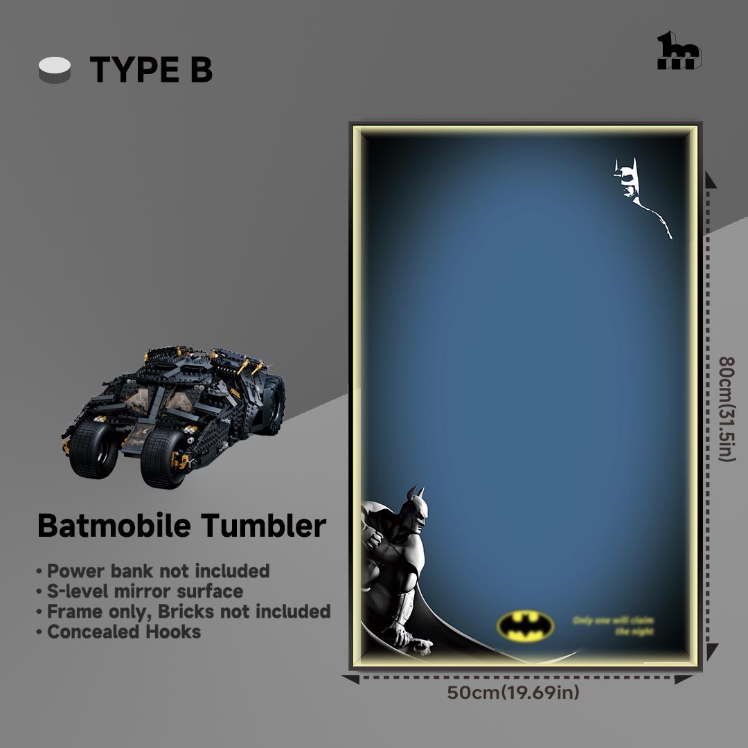 batman picture frame from Lego Batman Batmobile Tumbler