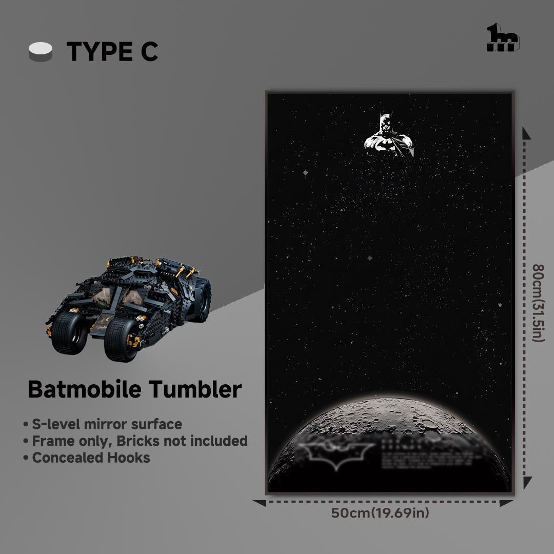 batman picture frame from Lego Batman Batmobile Tumbler
