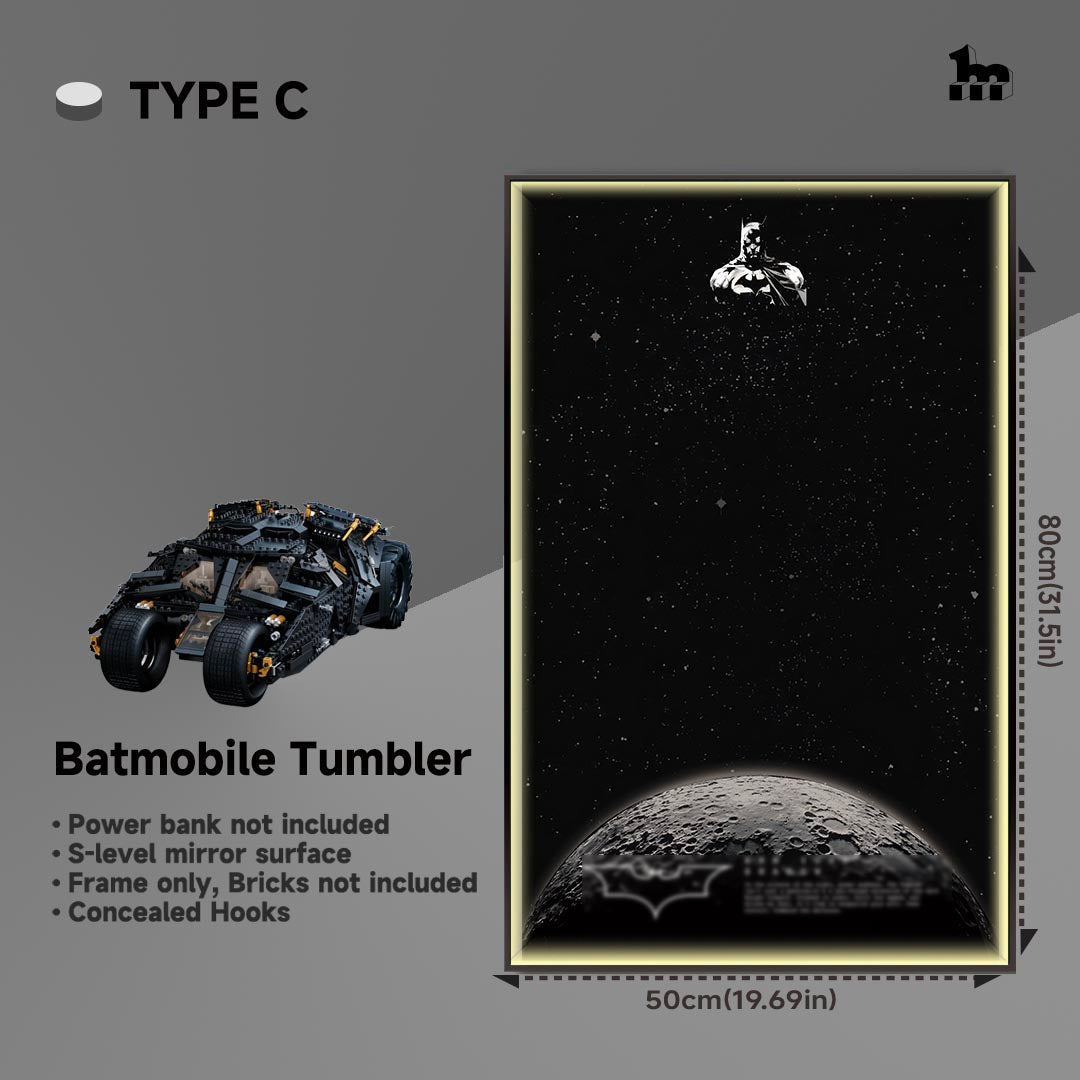 batman picture frame from Lego Batman Batmobile Tumbler