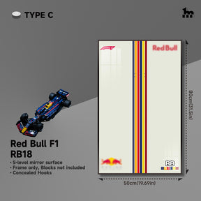 Wall Display Frame For LEGO® Technic™ F1 Series