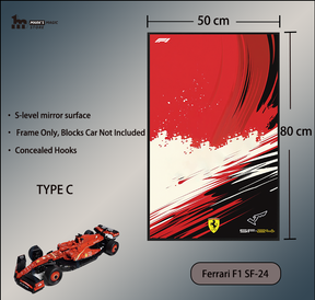 Wall Display Frame for Ferrari F1 SF-24