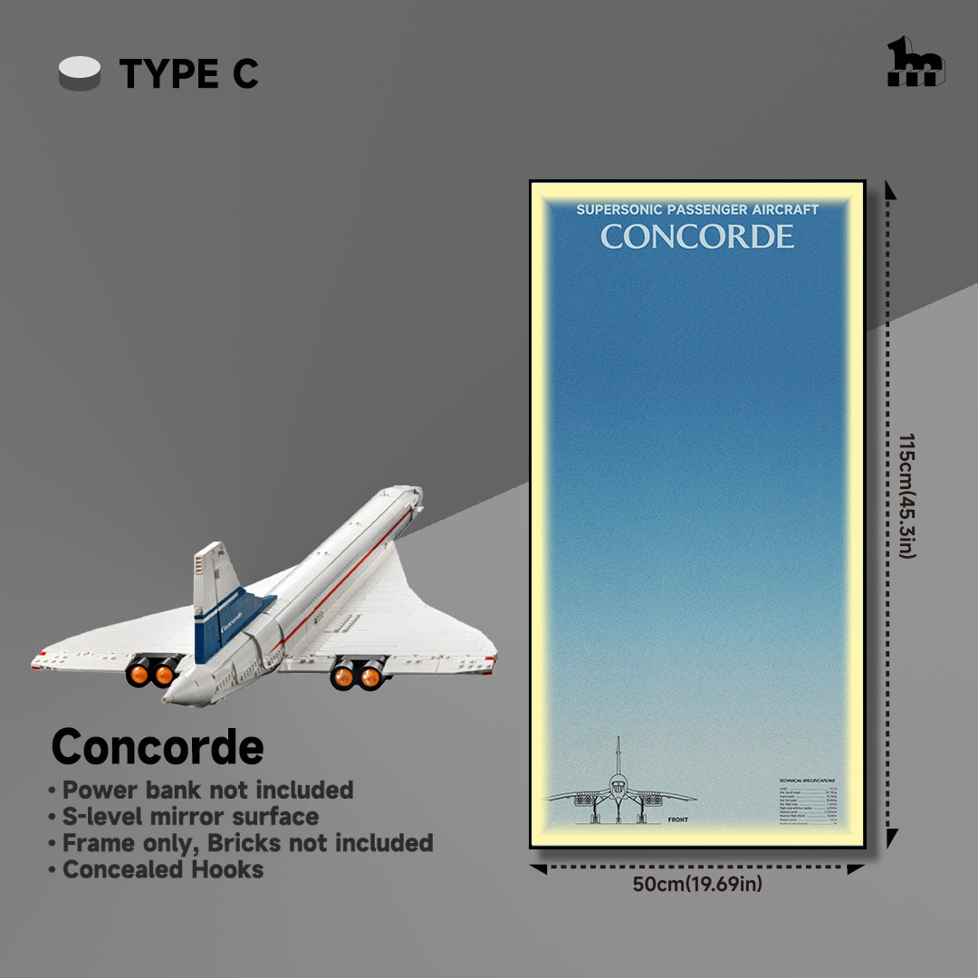 LEGO® Concorde 10318 display frame