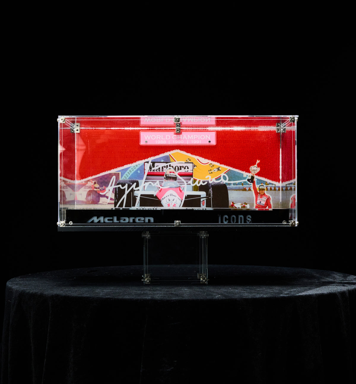[Pre-Order] LEGO® McLaren MP4/4 F1 & Ayrton Senna 10330 Ultra Acrylic Display Case  (before June 21st))
