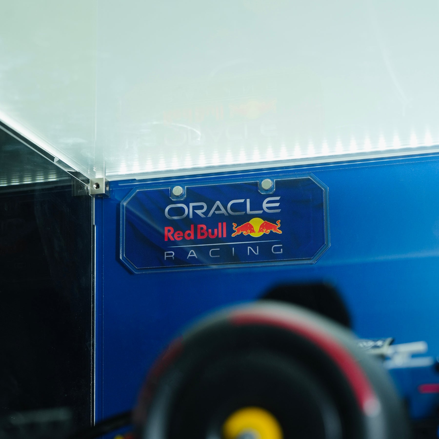 LEGO® TECHNIC 1:8 supercar acrylic display case top led panel