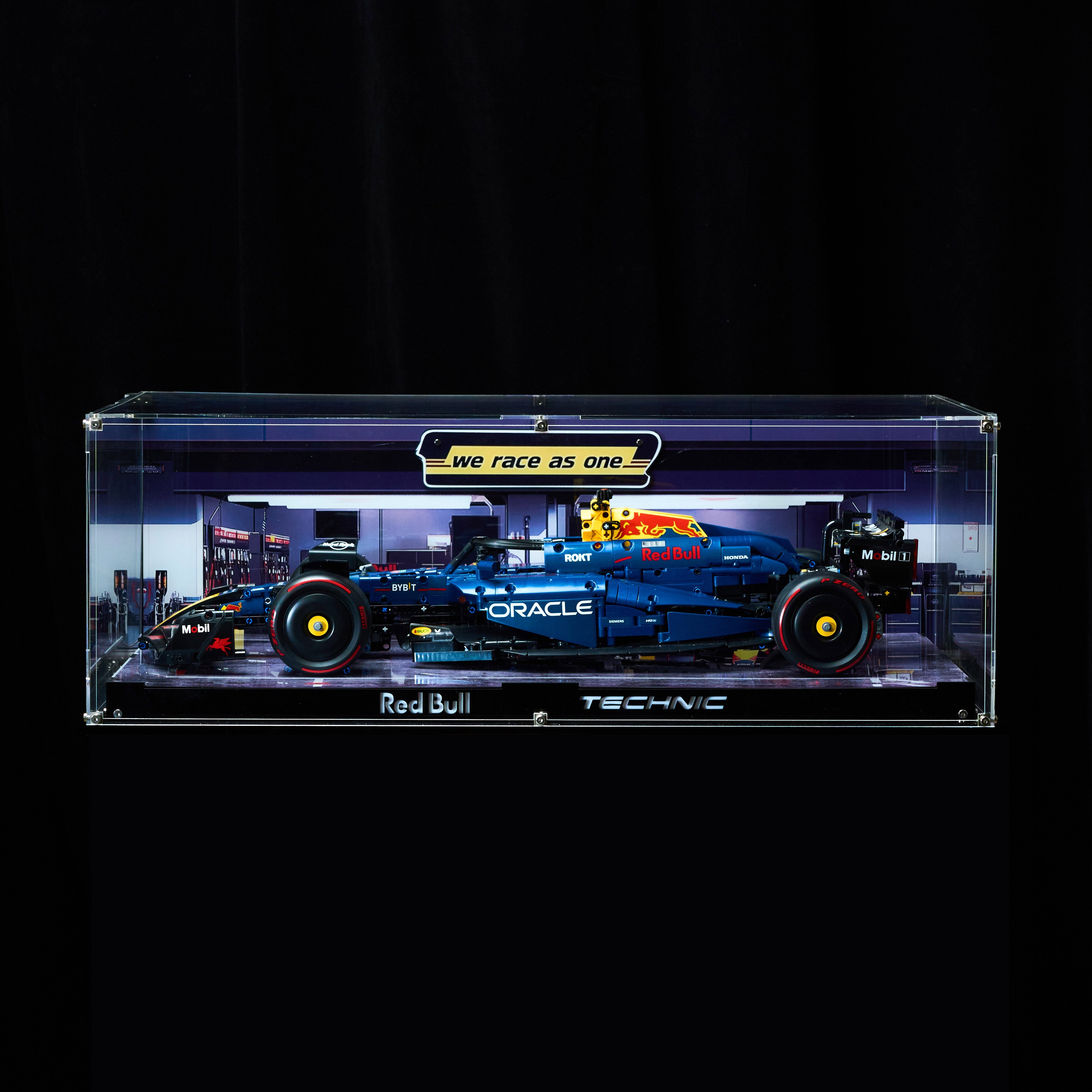 真人　F1 ワンケース PREMIUM】Display Case For LEGO® TECHNIC™ F1 Ultra-high Translucent Acr