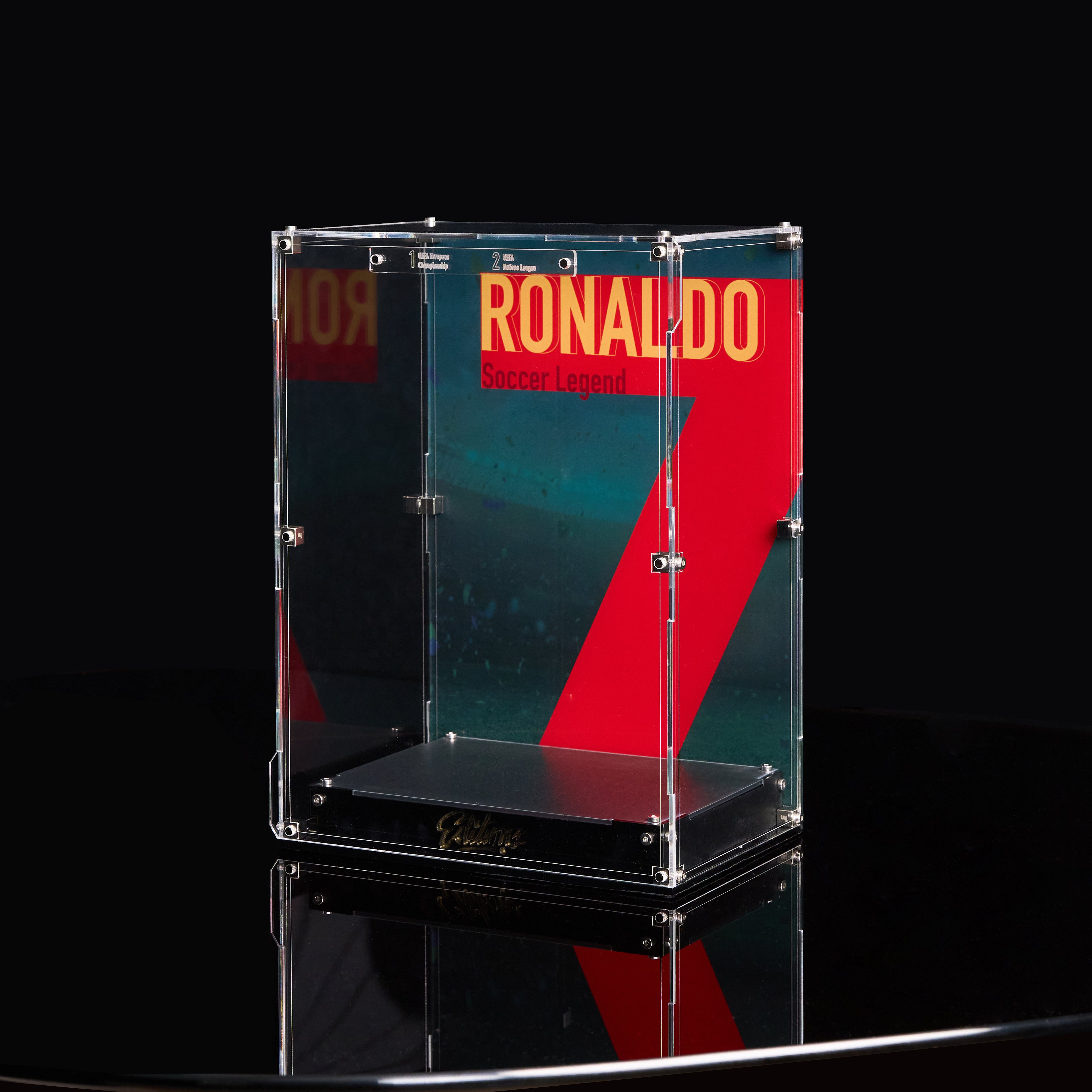 PREMIUM】 Display Case For LEGO® Editions 43016 Cristiano Ronaldo – So