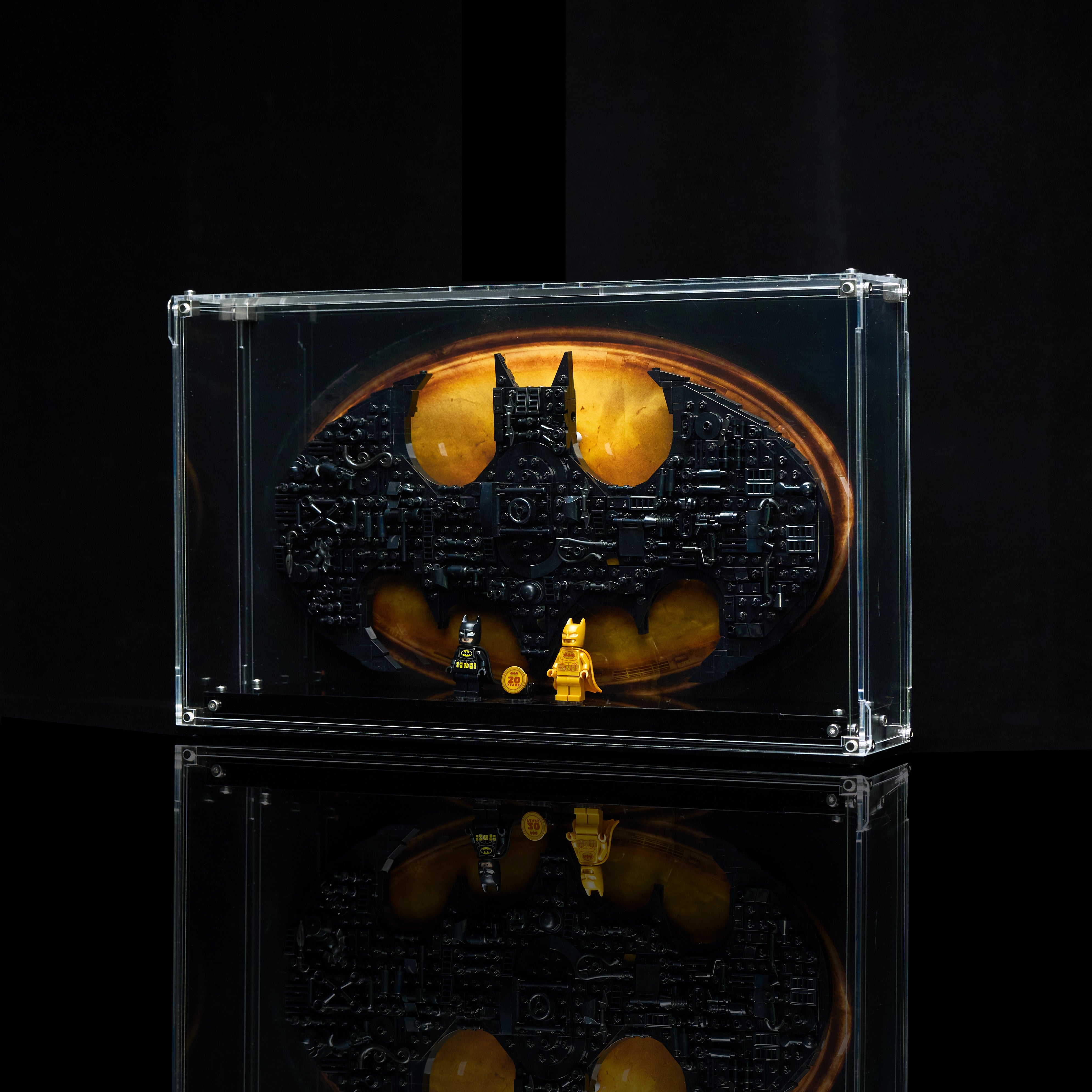 【PREMIUM】 Display Acrylic Case For LEGO 76330 Batman™ Logo