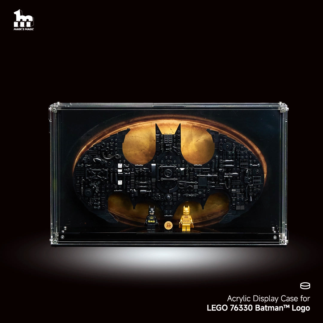 【PREMIUM】 Display Acrylic Case For LEGO 76330 Batman™ Logo