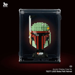 PREMIUM】Display Acrylic Case for LEGO® Star Wars 75277 Boba Fett Helm