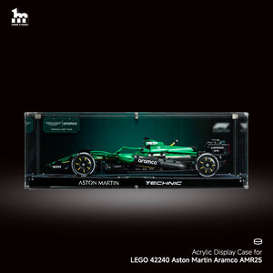 【PREMIUM】 Display Case For LEGO Technic™ 42240 Aston Martin Aramco AMR25 F1® Car