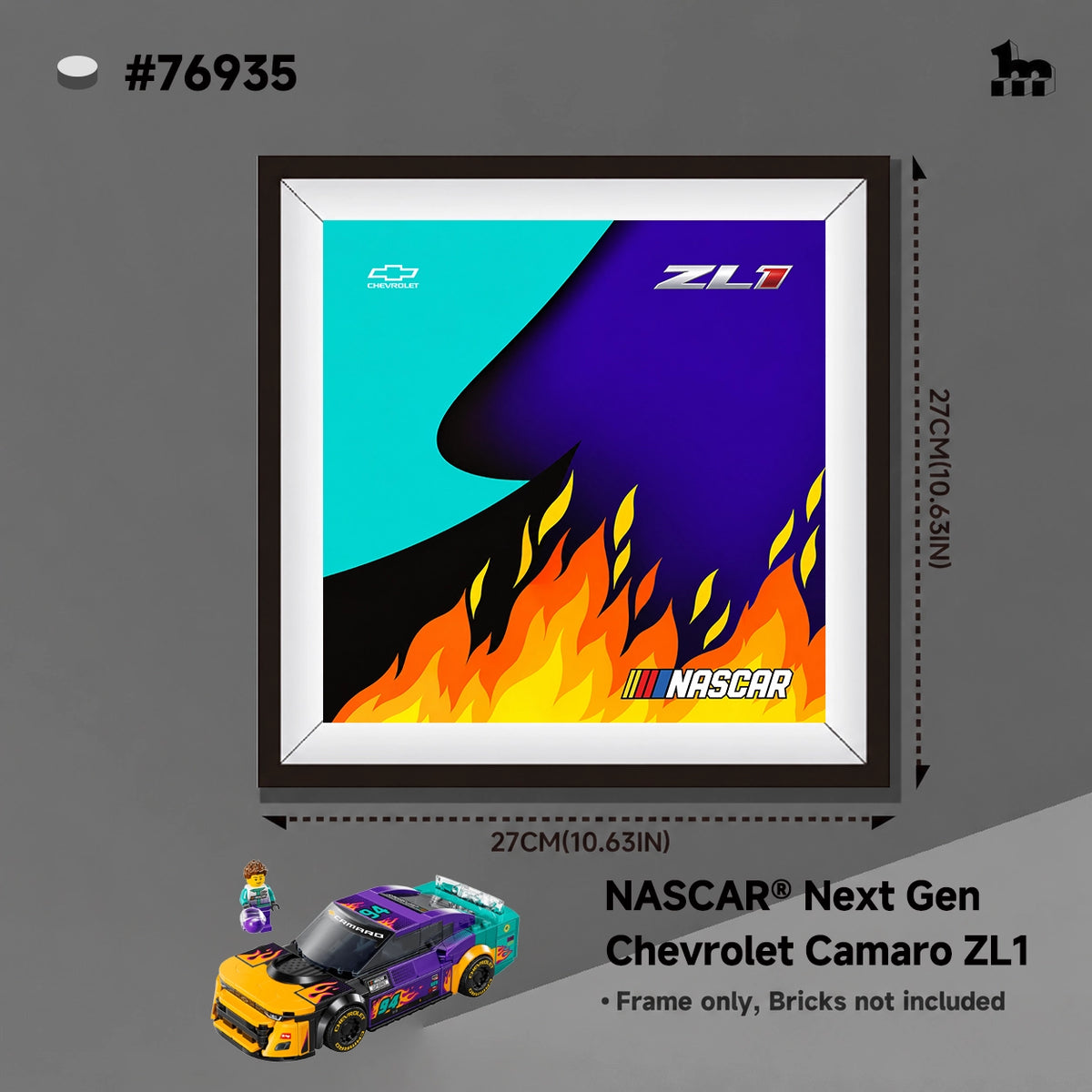 Display case for LEGO® Speed Supercar