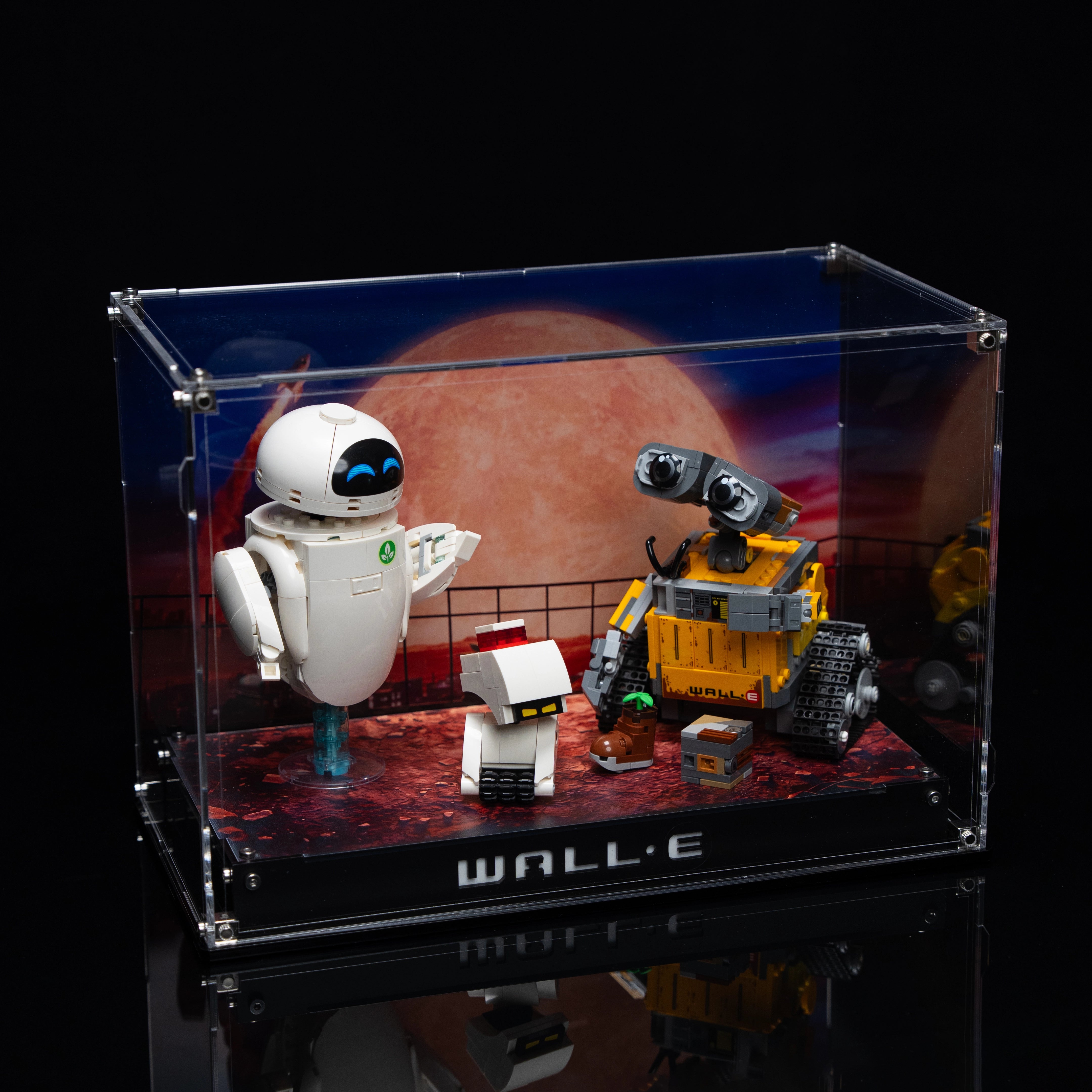 Display Case for LEGO® Disney™ 43279 WALL-E and EVE