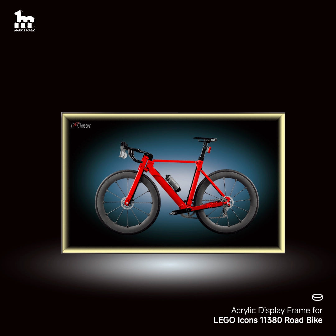 Display Frame for LEGO® Icons 11380 Road Bike