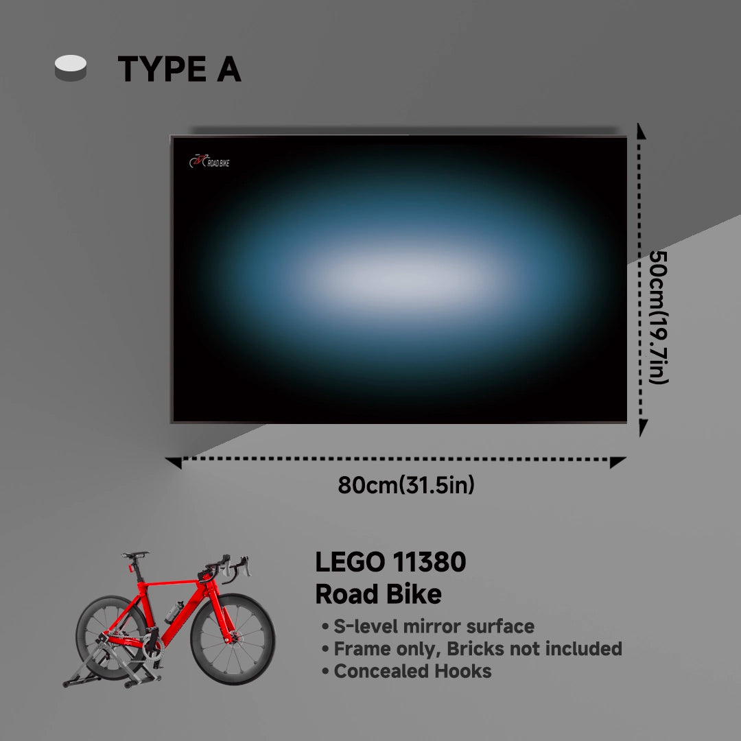 Display Frame for LEGO® Icons 11380 Road Bike