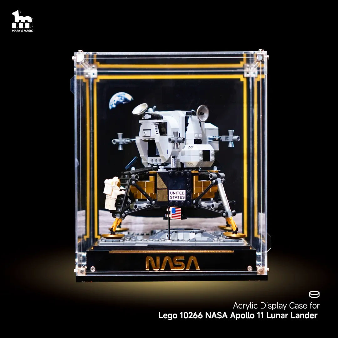 PREMIUM】Ultra Display Case for LEGO® 10266 NASA Apollo 11 Lunar Lande
