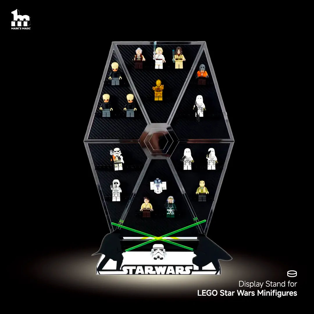 Designer Edition】Display Stand for LEGO Star Wars Minifigures