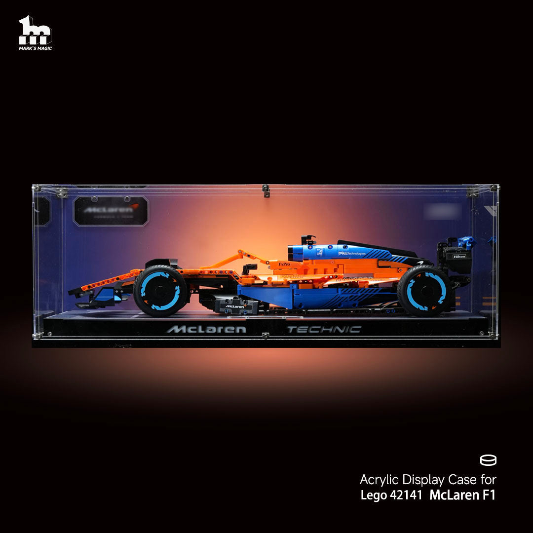 PREMIUM】Display Case For LEGO® TECHNIC™ F1 Ultra-high Translucent Acr
