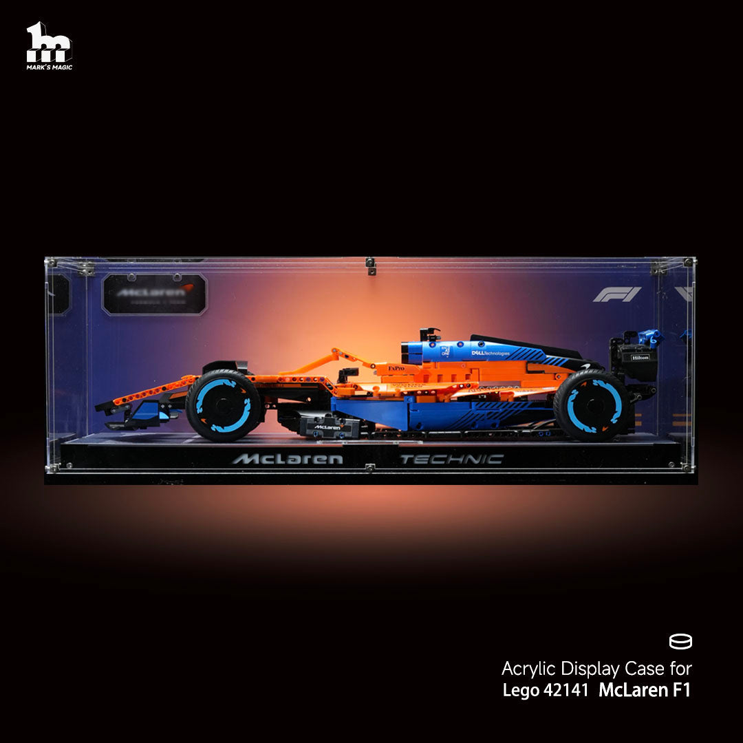 【PREMIUM】Ultra-high Translucent Acrylic Display Case For LEGO® Technic™ McLaren F1