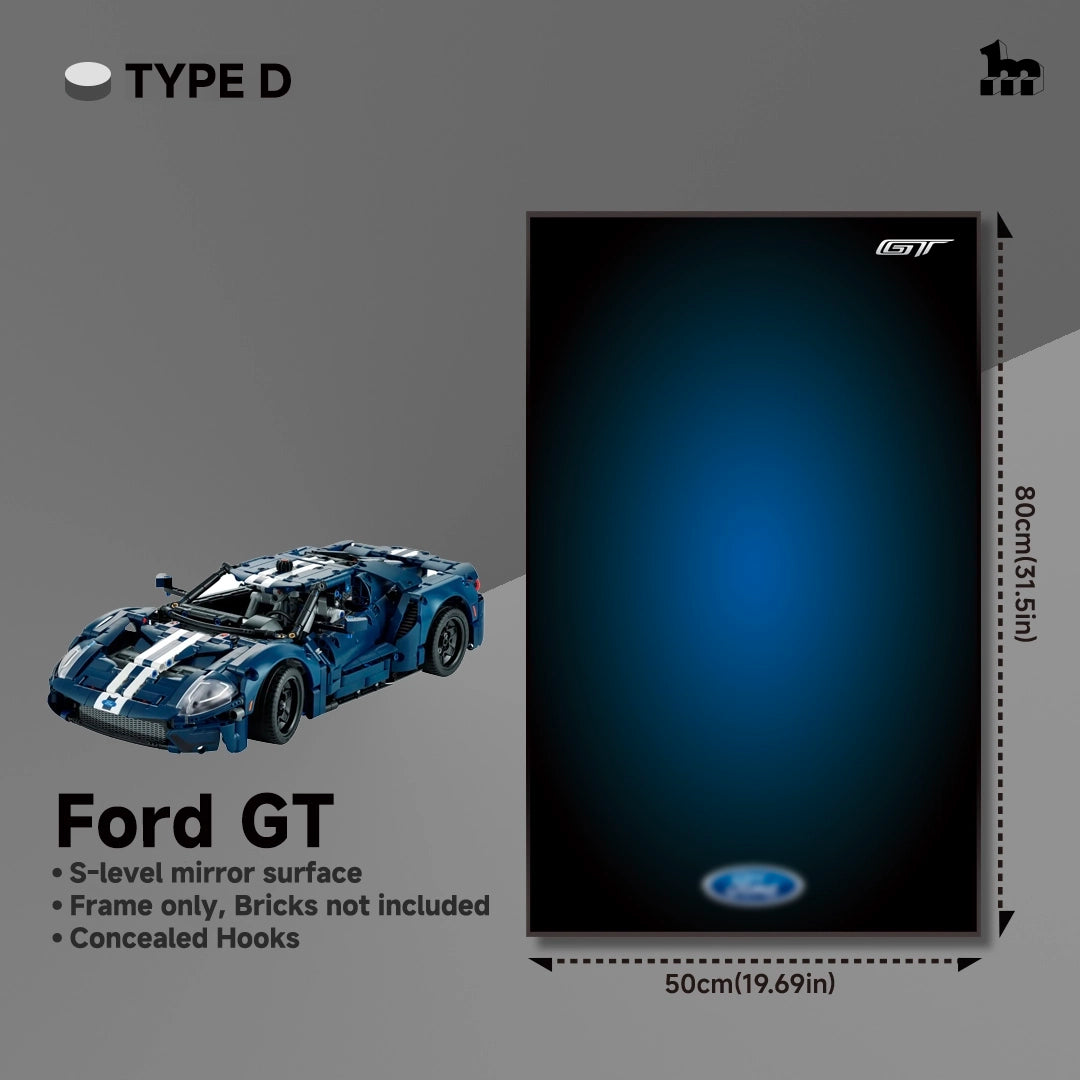 Cadre d'exposition voiture pour LEGO® TECHNIC™ Ford GT 42154