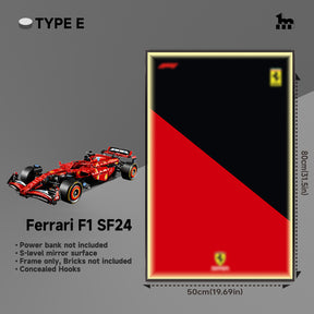 Car Display  Frame For LEGO® TECHNIC™ Ferrari F1 SF24 42207