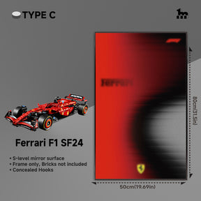 Car Display  Frame For LEGO® TECHNIC™ Ferrari F1 SF24 42207