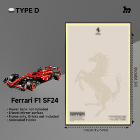 Car Display  Frame For LEGO® TECHNIC™ Ferrari F1 SF24 42207