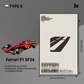 Car Display  Frame For LEGO® TECHNIC™ Ferrari F1 SF24 42207