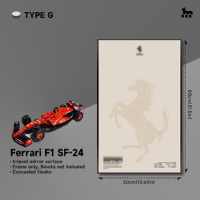 Lego 42207 Ferrari sf24 display