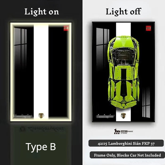 LEGO® Technic™ Supercar Wall Display Frame