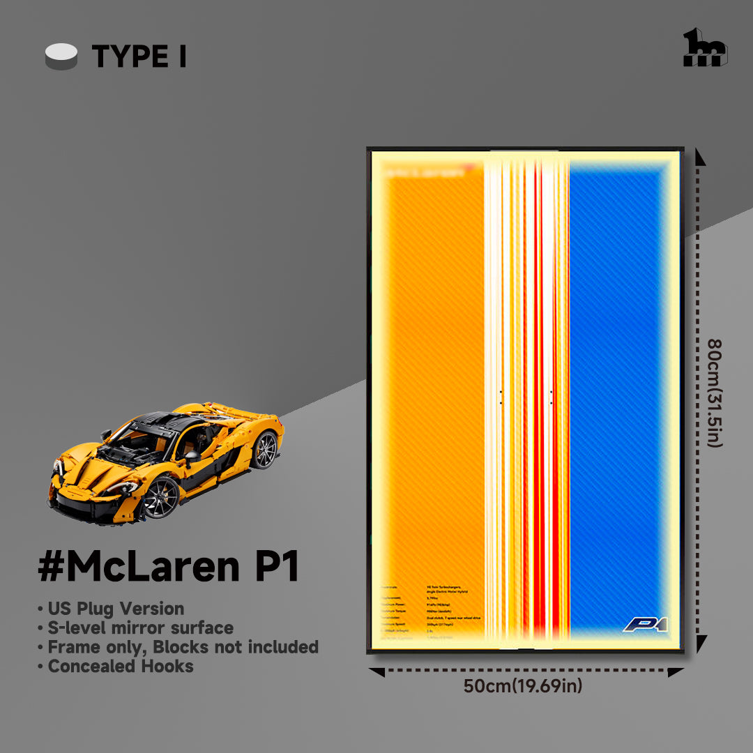 Car Display  Frame For LEGO® TECHNIC™ McLaren P1 42172