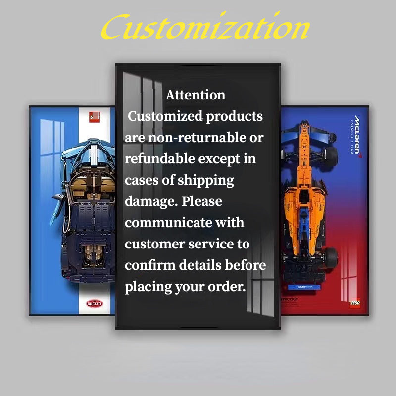 Customization--Display Frame for Technic™ Supercar