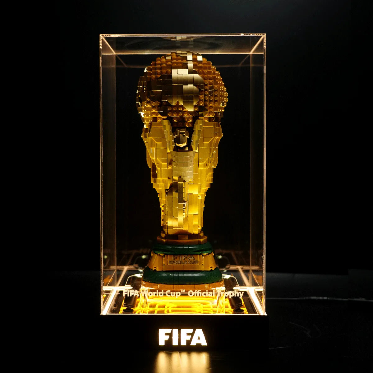 【Designer Edition】LED Light Display Case for LEGO 43020 FIFA World Cup Official Trophy