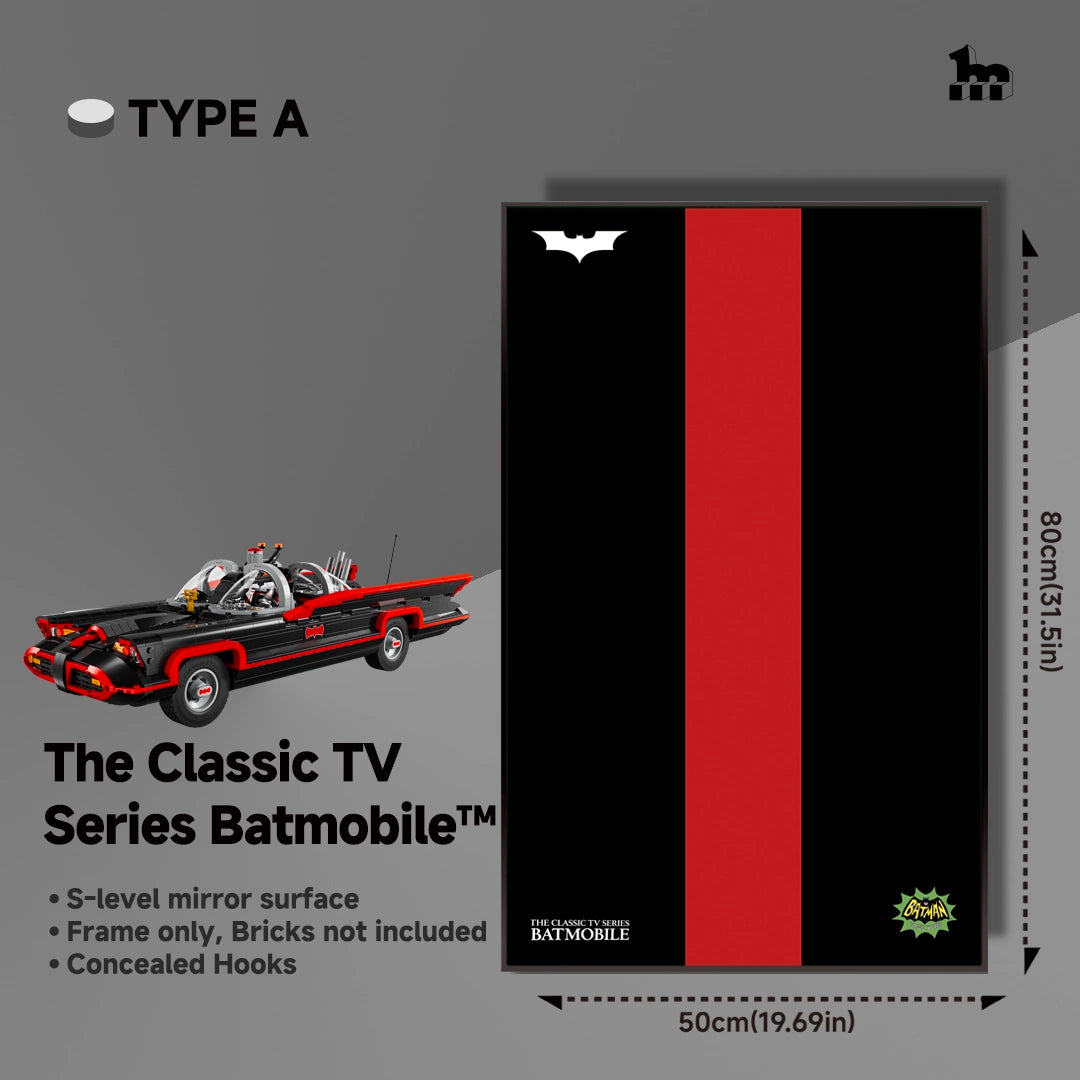 Wall Display Frame For LEGO Batman™ 76328 The Classic TV Series Batmobile™
