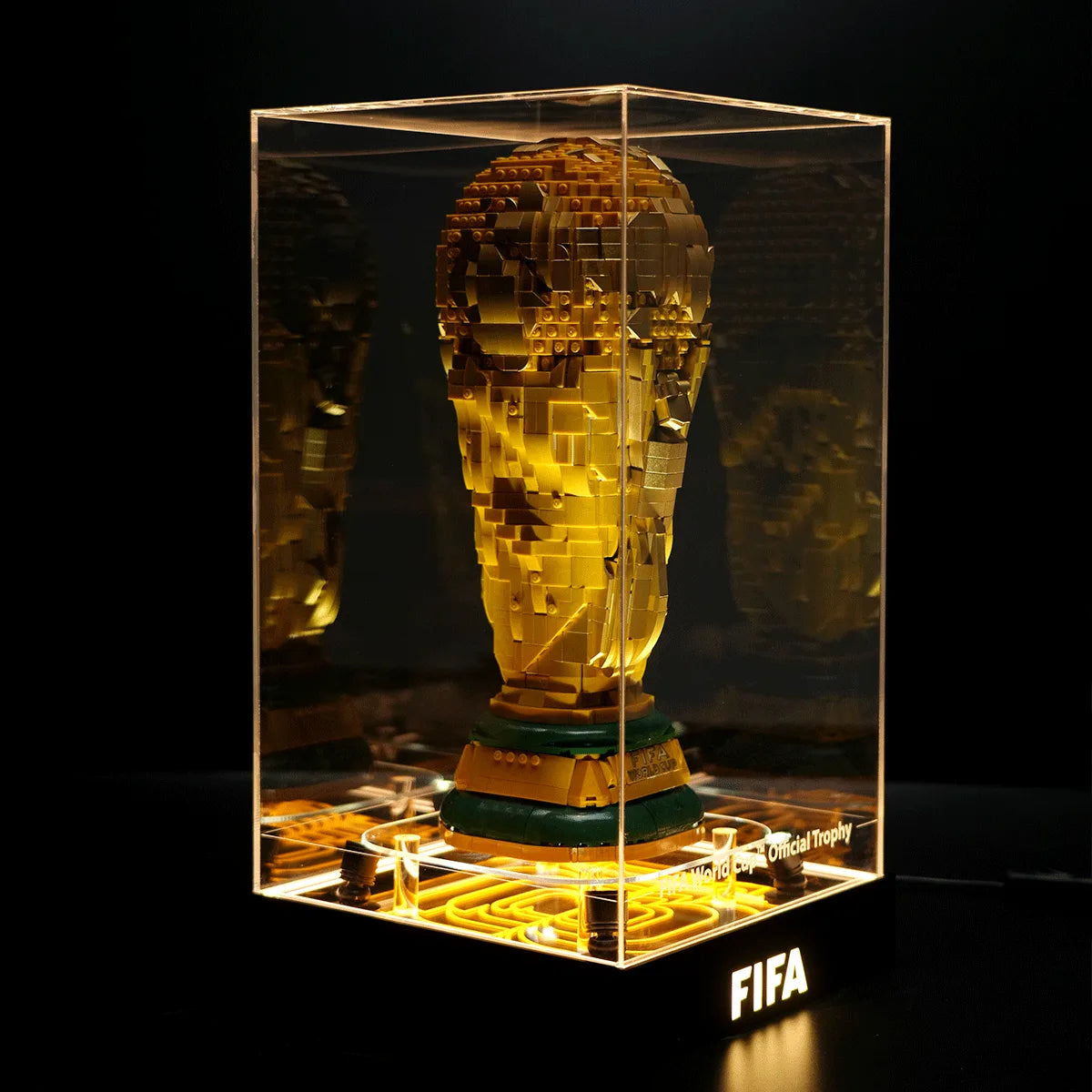 【Designer Edition】LED Light Display Case for LEGO 43020 FIFA World Cup Official Trophy