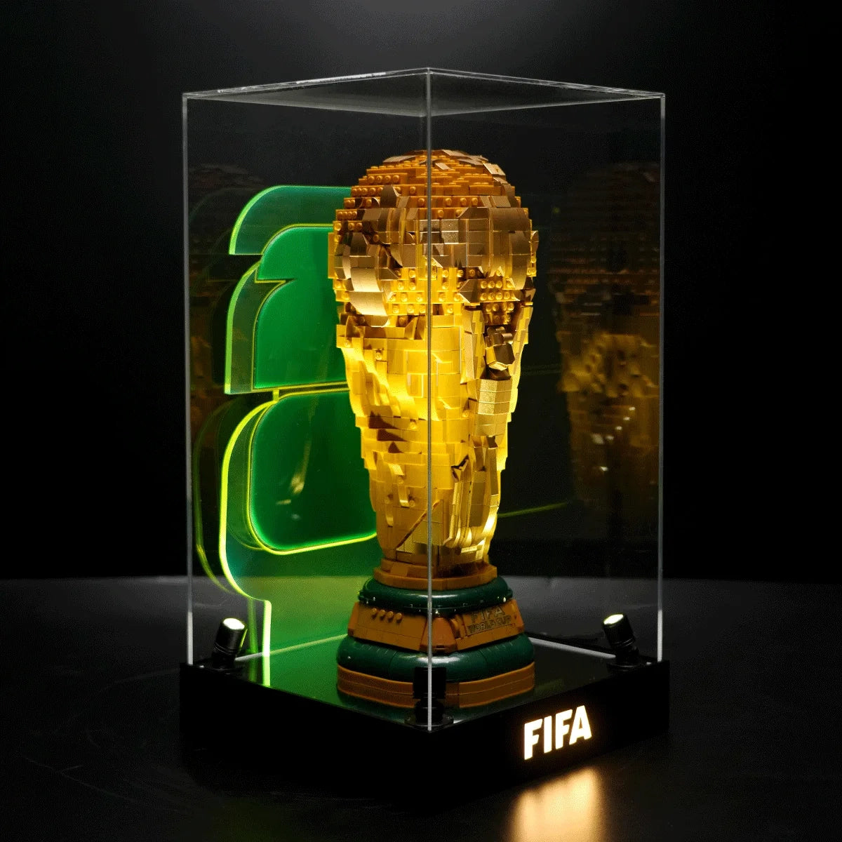 【Designer Edition】LED Light Display Case for LEGO 43020 FIFA World Cup Official Trophy
